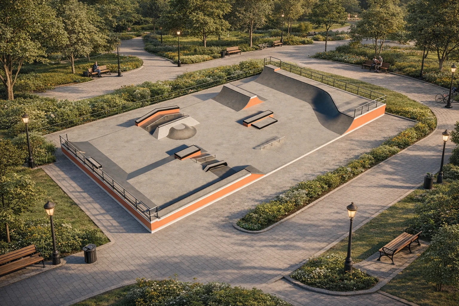 Skatepark Silvânia - ficha técnica